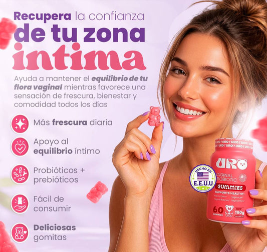 Uro Probiotico Vaginal - Salud que crece desde dentro.